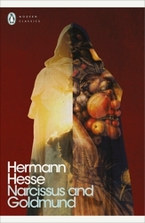Book cover of Narcissus and Goldmund by Hermann Hesse