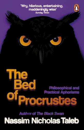 Book cover of The Bed of Procrustes by Nassim Nicholas Taleb