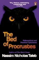 Book cover of The Bed of Procrustes by Nassim Nicholas Taleb