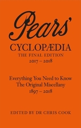 Book cover of Pears' Cyclopaedia 2017-2018 by Chris Cook