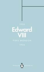 Book cover of Edward VIII (Penguin Monarchs) by Piers Brendon