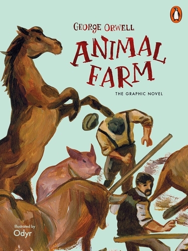 Book cover of Animal Farm by George Orwell
