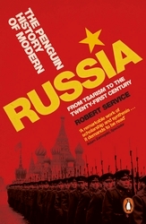 Book cover of The Penguin History of Modern Russia by Robert Service