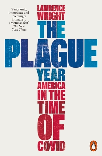 Book cover of The Plague Year by Lawrence Wright