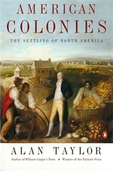 Book cover of American Colonies by Alan Taylor