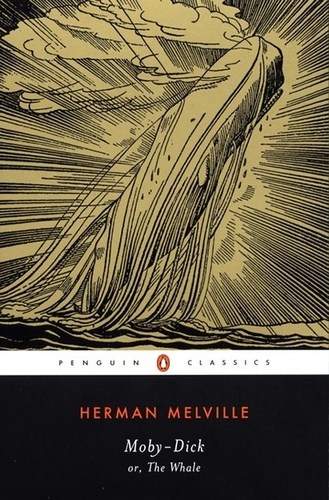 Book cover of Moby-Dick by Herman Melville