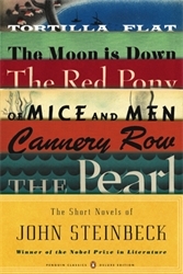 Book cover of The Short Novels of John Steinbeck (Penguin Classics Deluxe Edition) by John Steinbeck
