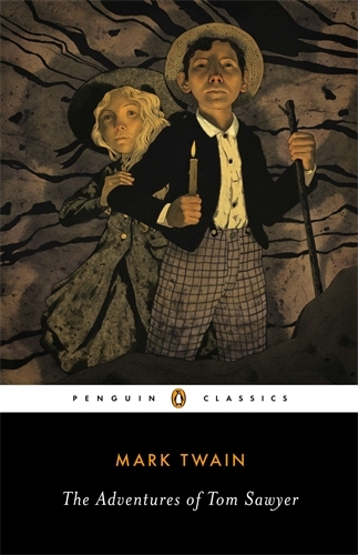 Book cover of The Adventures of Tom Sawyer by Mark Twain