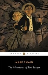 Book cover of The Adventures of Tom Sawyer by Mark Twain