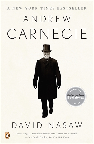 Book cover of Andrew Carnegie by David Nasaw