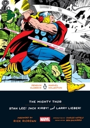 Book cover of The Mighty Thor by Stan Lee, Jack Kirby, Larry Lieber