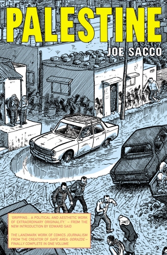 Book cover of Palestine by Joe Sacco