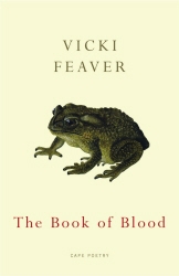 Book cover of The Book of Blood by Vicki Feaver