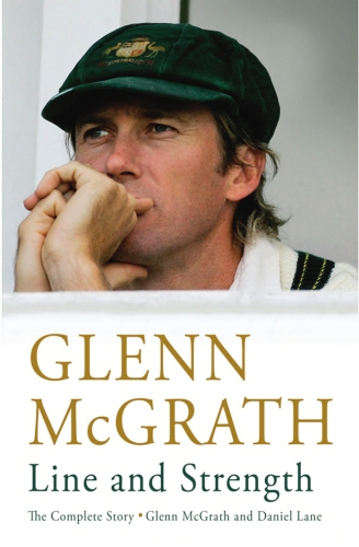 Book cover of Line and Strength by Glenn McGrath