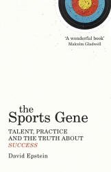 Book cover of The Sports Gene by David Epstein