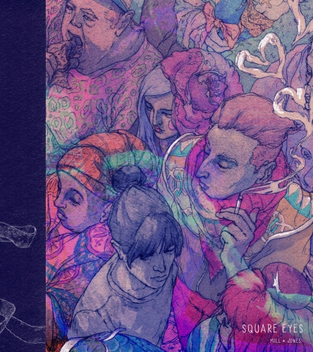 Book cover of Square Eyes by Anna Mill, Luke Jones