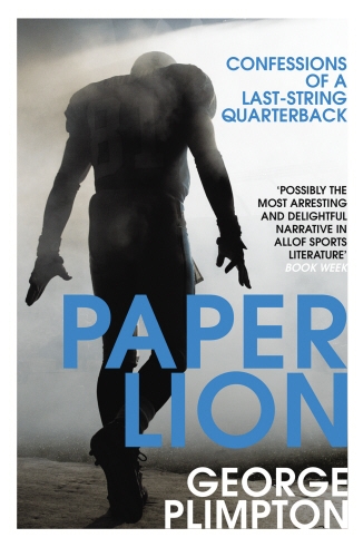 Book cover of Paper Lion by George Plimpton