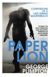 Book cover of Paper Lion by George Plimpton