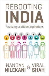 Book cover of Rebooting India by Nandan Nilekani, Viral Shah