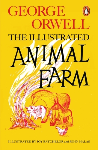 Book cover of Animal Farm by George Orwell