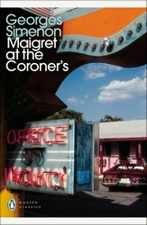 Book cover of Maigret at the Coroner's by Georges Simenon