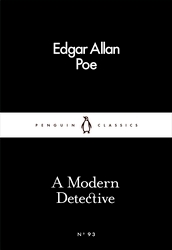Book cover of A Modern Detective by Edgar Allan Poe