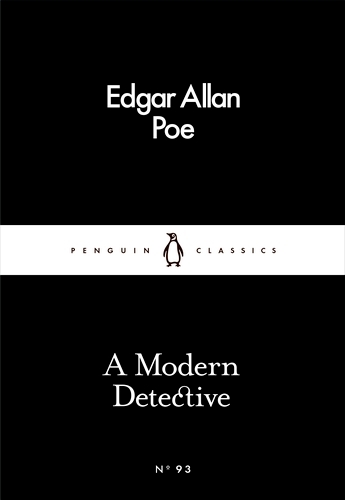 Book cover of A Modern Detective by Edgar Allan Poe