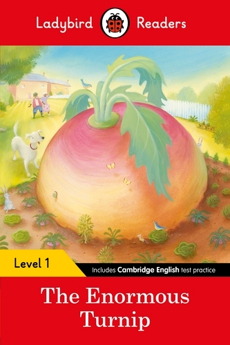 Book cover of Ladybird Readers Level 1 - The Enormous Turnip (ELT Graded Reader) by Ladybird
