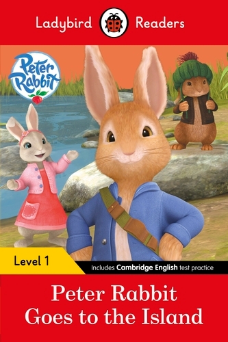 Book cover of Ladybird Readers Level 1 - Peter Rabbit - Goes to the Island (ELT Graded Reader) by Ladybird, Beatrix Potter