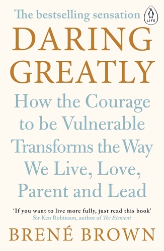 Book cover of Daring Greatly by Brené Brown