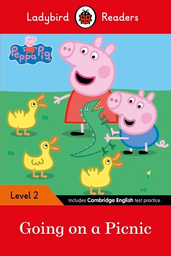 Book cover of Ladybird Readers Level 2 - Peppa Pig - Going on a Picnic (ELT Graded Reader) by Peppa Pig, Ladybird
