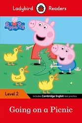 Book cover of Ladybird Readers Level 2 - Peppa Pig - Going on a Picnic (ELT Graded Reader) by Peppa Pig, Ladybird