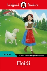Book cover of Ladybird Readers Level 4 - Heidi (ELT Graded Reader) by Ladybird