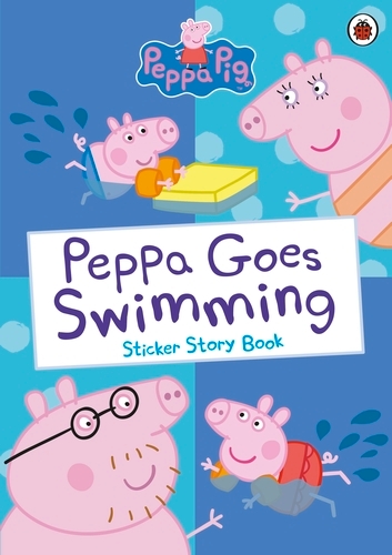 Book cover of Peppa Goes Swimming by Peppa Pig
