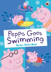 Book cover of Peppa Goes Swimming by Peppa Pig