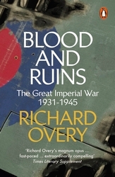 Book cover of Blood and Ruins by Richard Overy