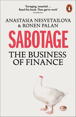 Book cover of Sabotage by Anastasia Nesvetailova, Ronen Palan