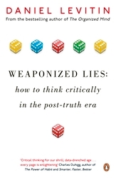 Book cover of Weaponized Lies by Daniel Levitin