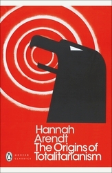 Book cover of The Origins of Totalitarianism by Hannah Arendt
