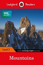 Book cover of Ladybird Readers Level 2 - BBC Earth - Mountains (ELT Graded Reader) by Ladybird