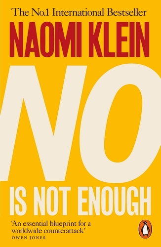 Book cover of No Is Not Enough by Naomi Klein