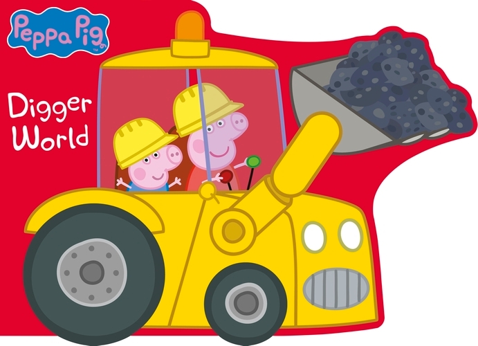 Book cover of Peppa Pig: Digger World by Peppa Pig