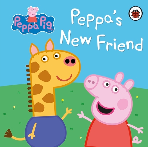 Book cover of Peppa Pig: Peppa's New Friend by Peppa Pig