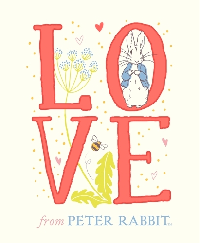 Book cover of Love From Peter Rabbit by Beatrix Potter