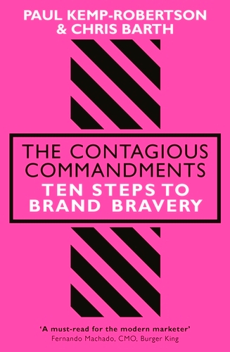 Book cover of The Contagious Commandments by Paul Kemp-Robertson, Chris Barth
