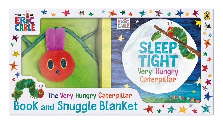 Book cover of The Very Hungry Caterpillar Book and Snuggle Blanket by Eric Carle