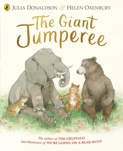 Book cover of The Giant Jumperee by Julia Donaldson