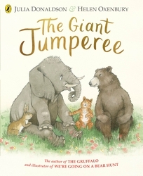 Book cover of The Giant Jumperee by Julia Donaldson