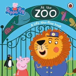 Book cover of Peppa Pig: At the Zoo by Peppa Pig