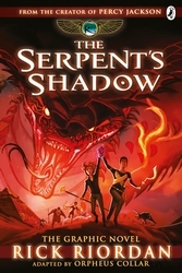 Book cover of The Serpent's Shadow: The Graphic Novel (The Kane Chronicles Book 3) by Rick Riordan
